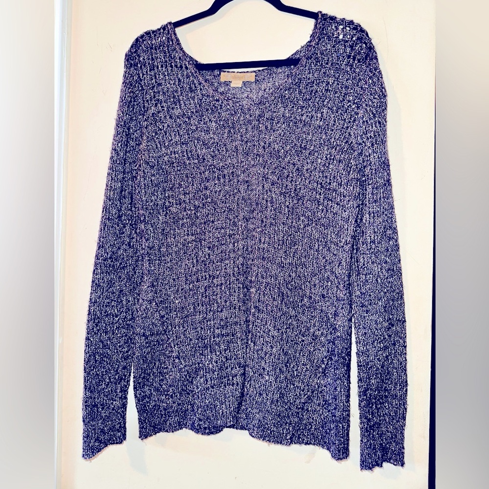 Nine West Vintage American Collection V-Neck Sweater EUC
